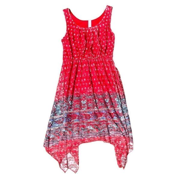 NO BOUNDARIES Lace Overlay Dress Size Medium - Picture 1 of 5